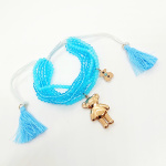 PULSERA SEMANARIO OSO AZUL