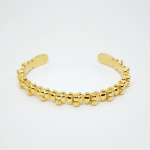 PULSERA BRAZALETE OSO DORADO