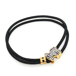 PULSERA ELÁSTICA OSITO  C/ BRILLOS