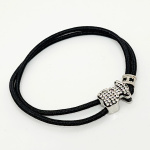 PULSERA ELÁSTICA OSITO  C/ BRILLOS