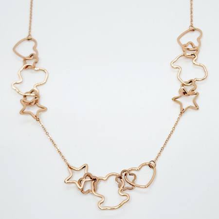 COLLAR OSITOS SILUETA AZUCENA