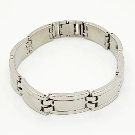 PULSERA ESLABON GRUESO LISO