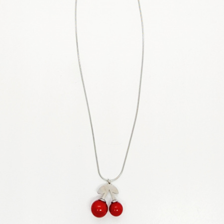 COLLAR DIJES CEREZA