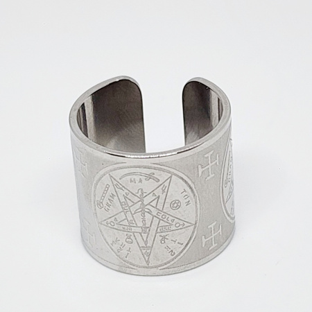 ANILLO ESTRELLA GÓTICA