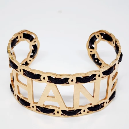 PULSERA BRAZALETE CHANELITO GRUESO