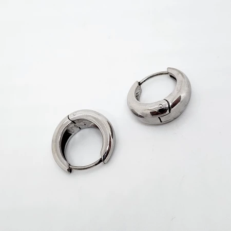 ARETES ARRACADAS PLATA GRUESA