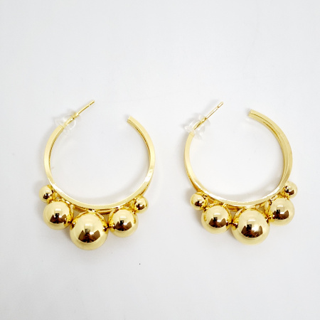 ARETES ARRACADAS BOLITAS