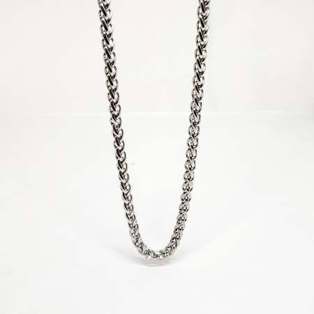 COLLAR CADENA ESPIGA HUECO RANÚNCULO