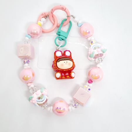 PHONE STRAP NIÑO/CONEJO