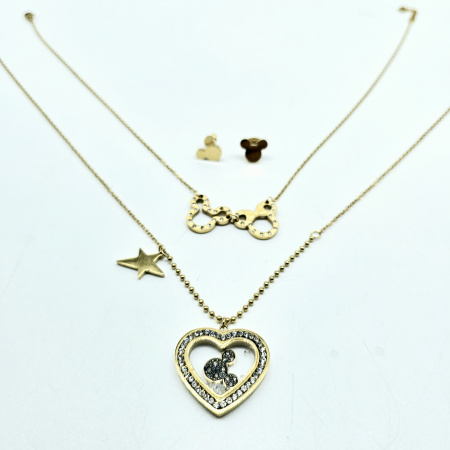 COORDINADO RELICARIO MICKEY MOUSE/ MINNIE MOUSE