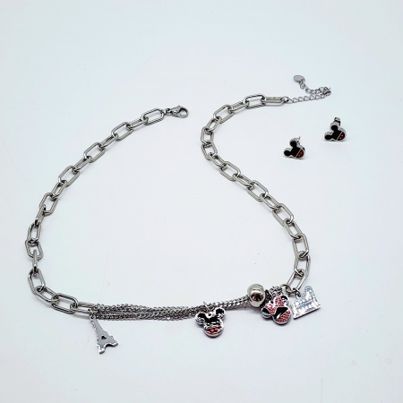 COORDINADO MICKEY  MOUSE ESLABON BARCO
