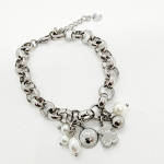 PULSERA OSITO ESLABÓN  REDONDO