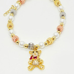 PULSERA FLORENTINO OSITO BRILLOSO