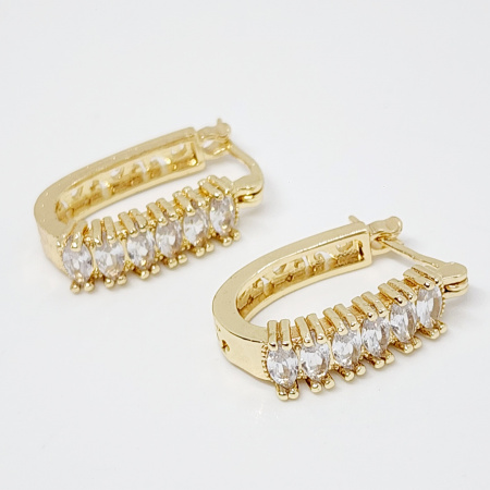 ARETES ARRACADAS CRISTAL