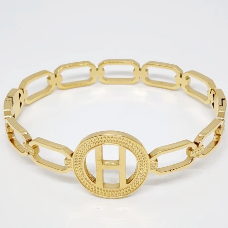 PULSERA BRAZALETE HERMANITO LETRA H