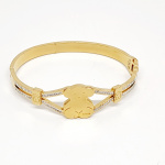 PULSERA BRAZALETE OSITO CON ZIRCONIA
