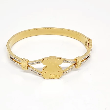 PULSERA BRAZALETE OSITO CON ZIRCONIA