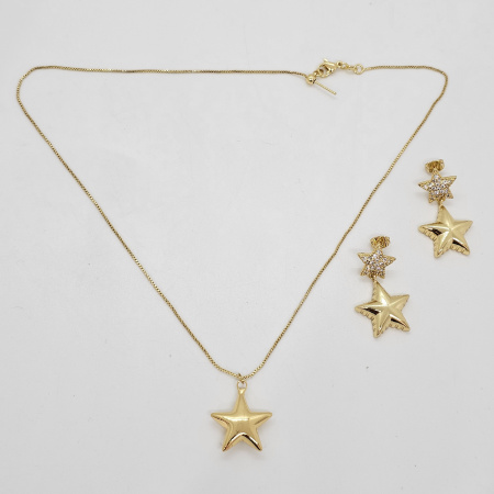 COORDINADO ESTRELLAS CON ZIRCONIA