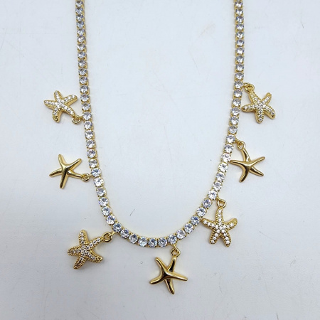 COLLAR DIJES ESTRELLA GERANIO