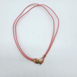 COLLAR OSO ROSA CUERDA